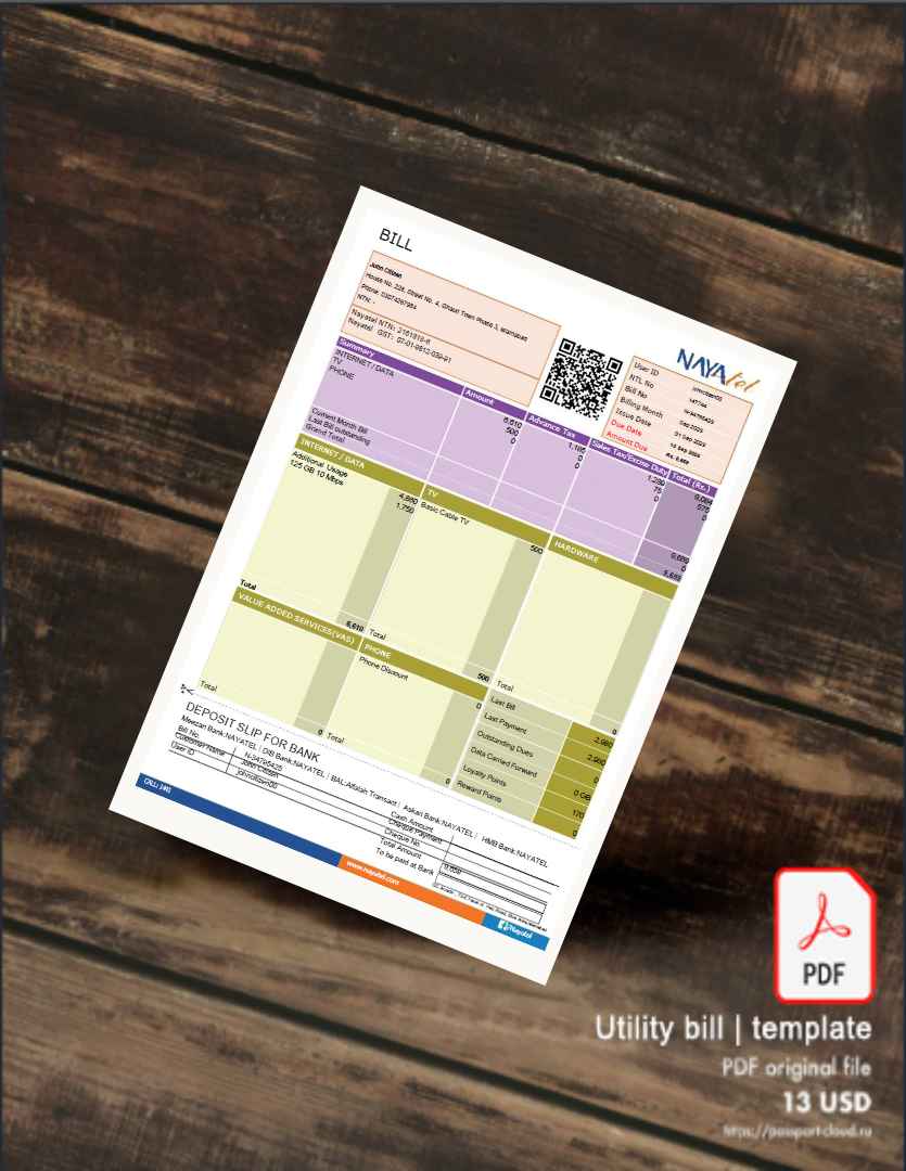 Utility bill | Albanian Power | Albania